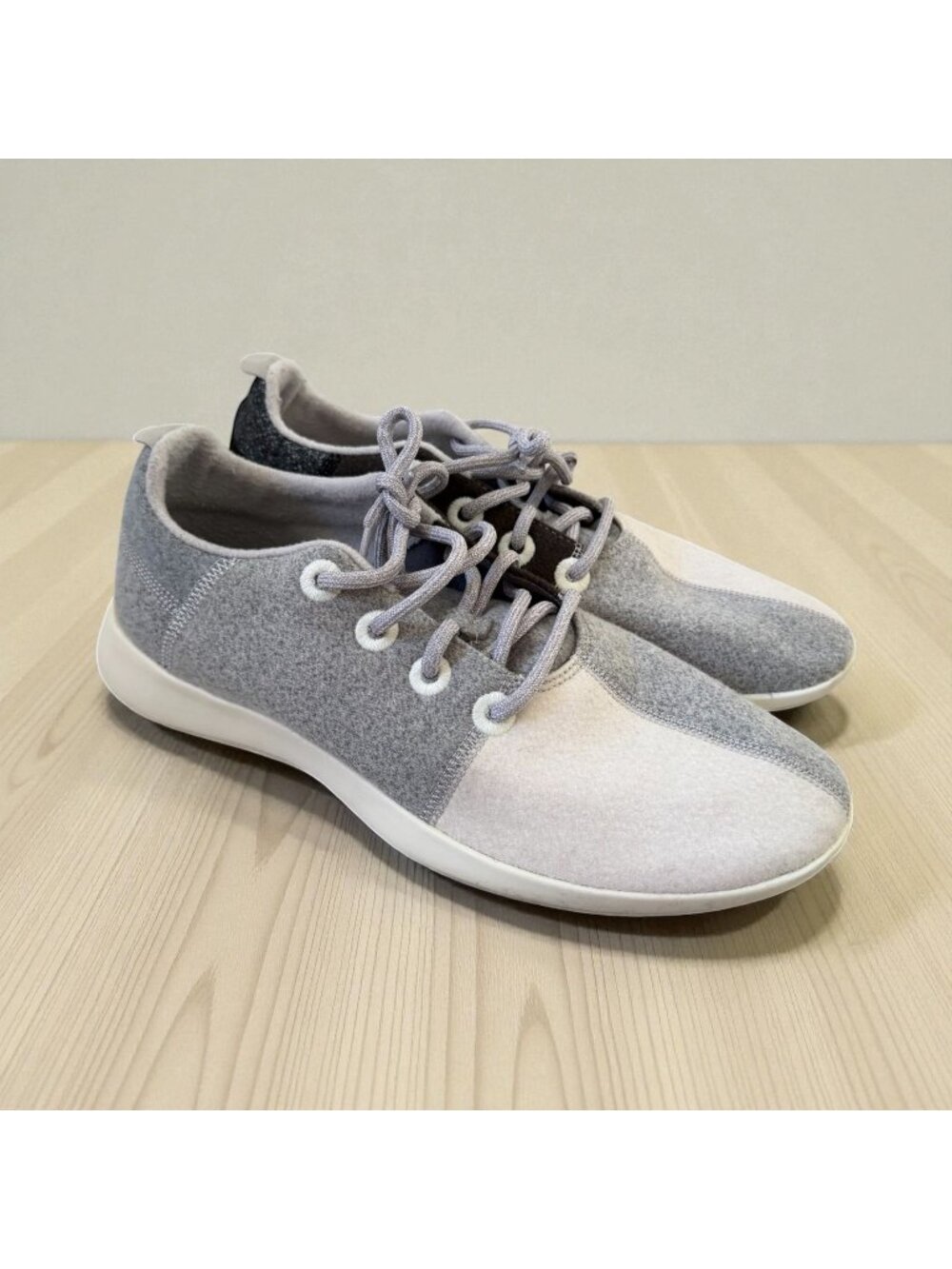 ALL BIRDS Men's Colorblock Gray White Sneakers Size 13